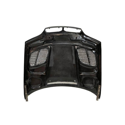 BMW E46 2002-2006 2-Door Carbon Fiber Bonnet Look M3 GTR , With Air