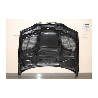 BMW E46 2002-2006 4-Door Carbon Fiber Bonnet Look GTR With Air Intake