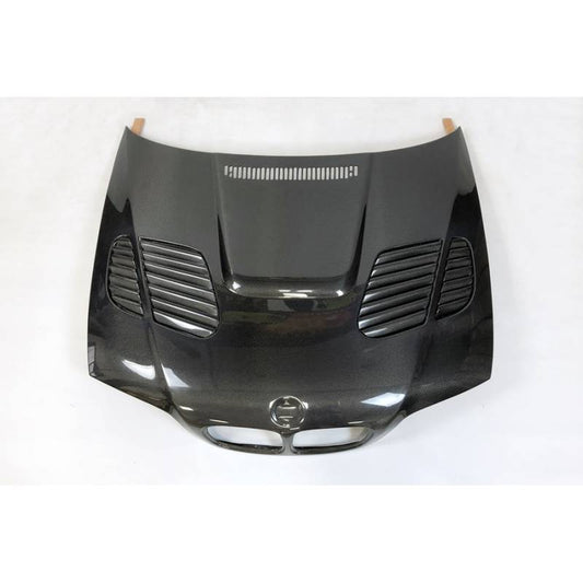 BMW E46 98-01 2 Door Carbon Fiber Bonnet Look M3 GTR